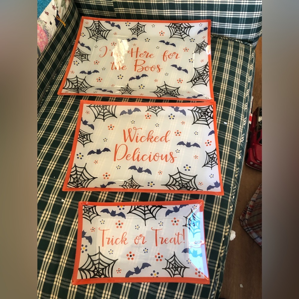 Halloween Platter Set.